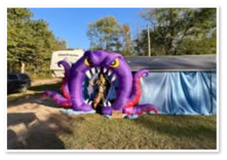 Kids having fun at Wooded Acres RV Park